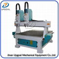 4 Axis Two Heads CNC Wood Carving Machine with DSP Offline Control