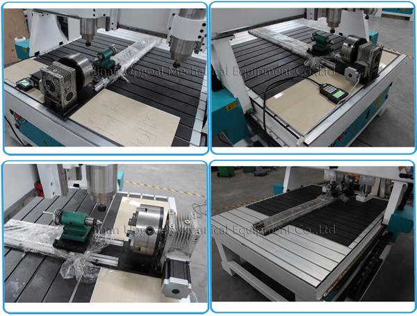 4th axis rotary axis diameter 200mm working length 1200mm