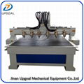 6 Heads CNC Wood Relief Carving Machine 1800*1800mm