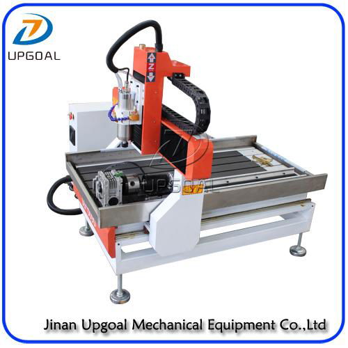  Small 6090 4 Axis CNC Engraver Cutter Machine with Mach3 Control System  2