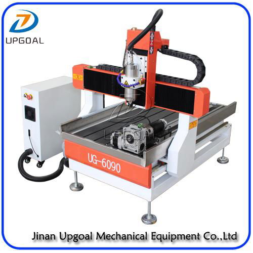  Small 6090 4 Axis CNC Engraver Cutter Machine with Mach3 Control System  5