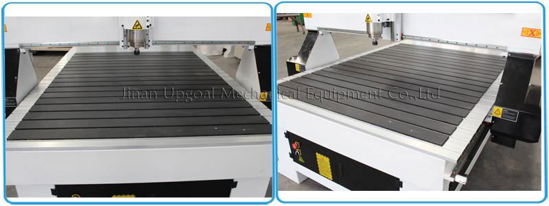 Transverse aluminum alloy T slot working table 