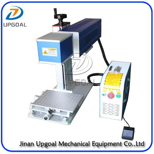 Desktop Non-Metal Materials Co2 RF Laser Marking Machine RF 30W 4
