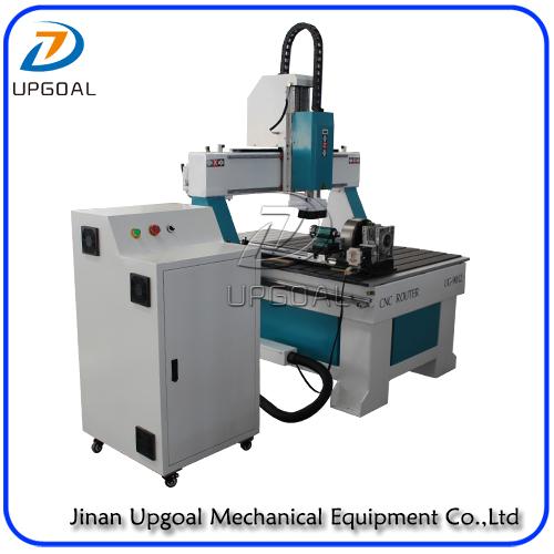 Small 4 Axis CNC Wood Router Machine with DSP offline Controller 900*1200*350mm 4