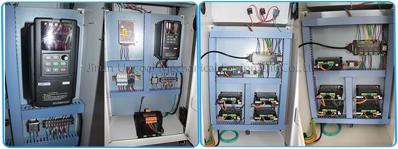 Independent control cabinet with famous electronic parts