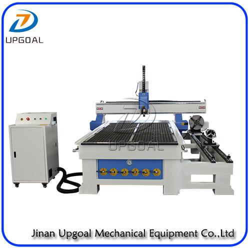 4 Axis CNC Engraving Machine with Vacuum Table /Removable Rotary Axis Holder 5