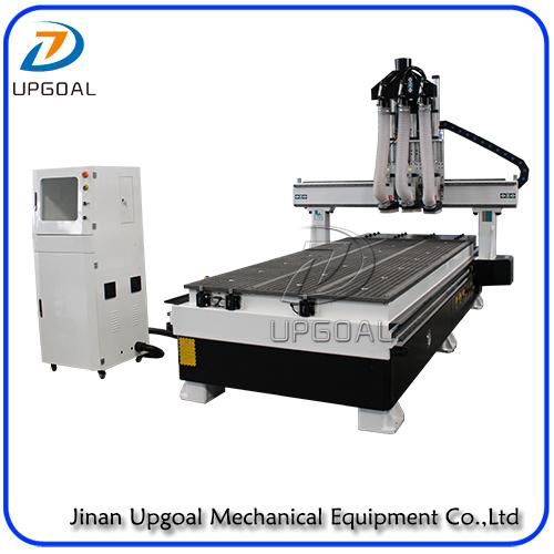 Automatic Three Tools Changer  Woodworking CNC Router Machine 1300*3000mm 2