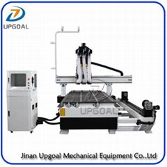 4 Axis Three Spindles Changing ATC CNC Engraving Cutting Machine 1300*2500mm