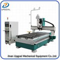 Wood Aluminum Furniture Automatic Disc Auto Tools Changer CNC Machine 850W