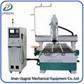 Wood Aluminum Furniture Automatic Disc Auto Tools Changer CNC Machine 850W