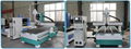 Wood Aluminum Furniture Automatic Disc Auto Tools Changer CNC Machine 850W