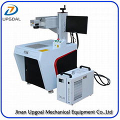 White Plastic Laser Marking Machine UV Laser 3W