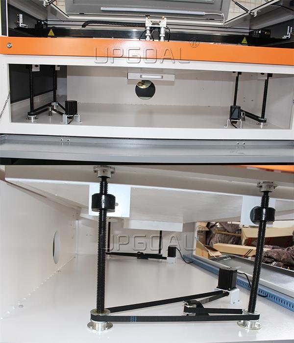 Auto Lifting Table：Maximum Loading 50kgs with 200mm up-down distance.