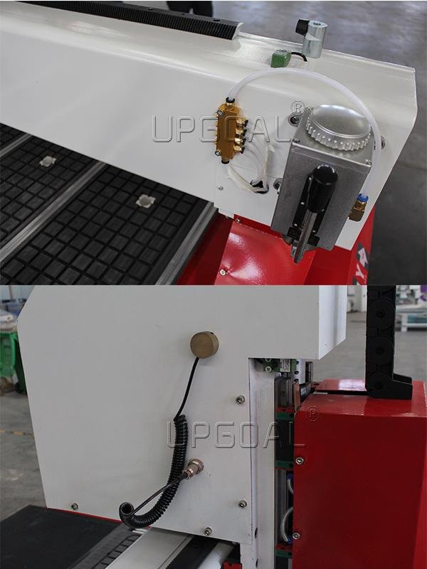 Semi-auto lubrication and auto tools calibration