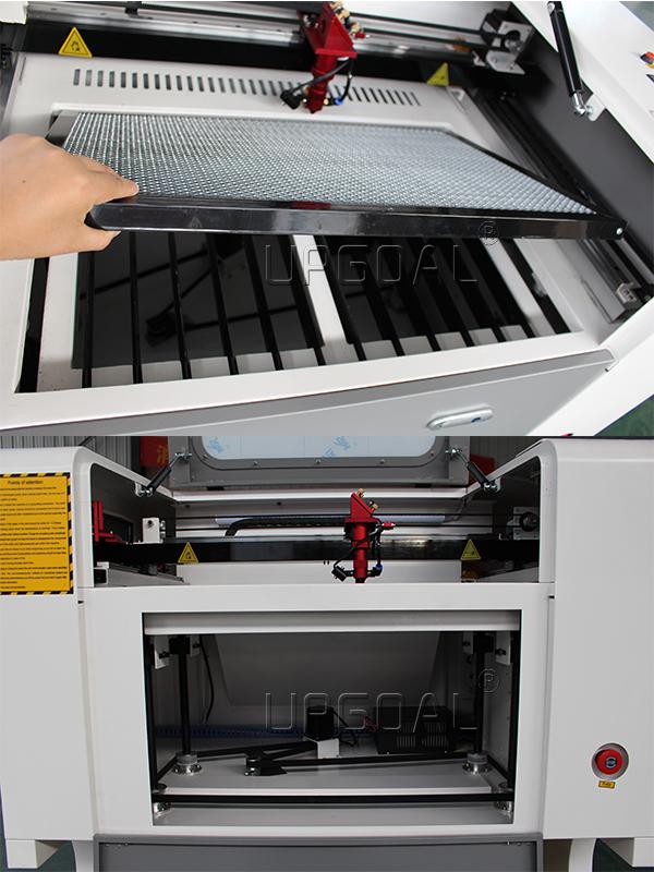 Small Wine Glass Glass Bottle Laser Engraving Machine with Rotary Device UG6040L UPGOAL