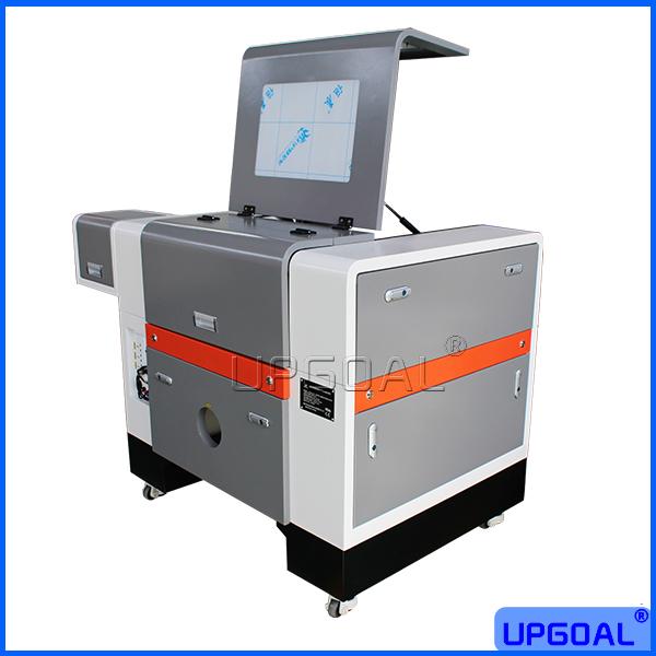 Small 600*400mm Acrylic Label CCD Laser Cutter 80W 4