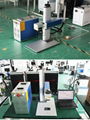 20W Small Desktop Fiber Laser Marking Machine for Metal Nameplate/Label