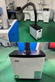 50W Fiber Laser Marking Machine with Smoke Purifier For Brass/Stainless Steel 12