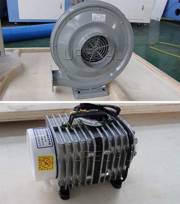 air blower and air pump for blow-off