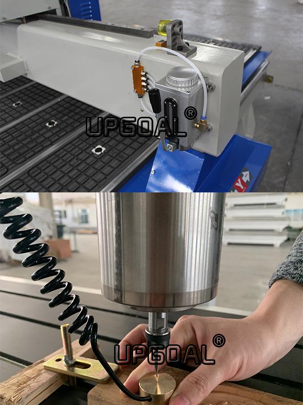 Semi-auto lubrication and auto tools calibration system