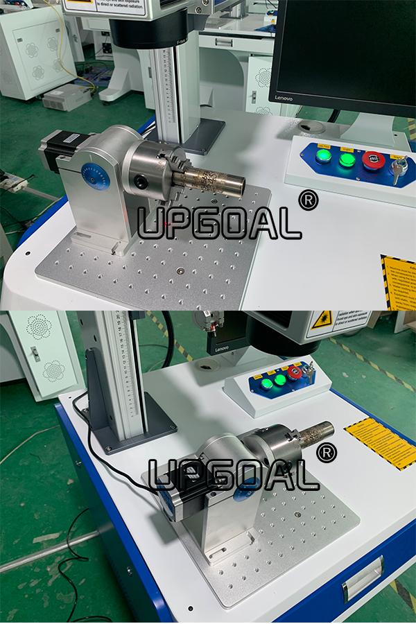 Rotary device for cylinder marking