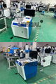 30W China Fiber Laser Marking Machine for Metal Logo Marking With Rotary Device