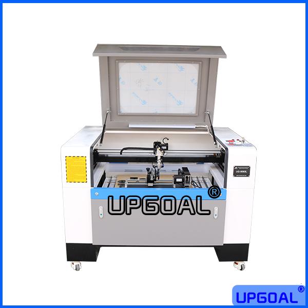 AC110V AC220V 9060 Co2 Laser Engraving Cutting Machine with Rotary Axis  1