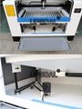 Auto Lifting Table for more thickness materials：Maximum Loading 50kgs with 180mm up-down distance.