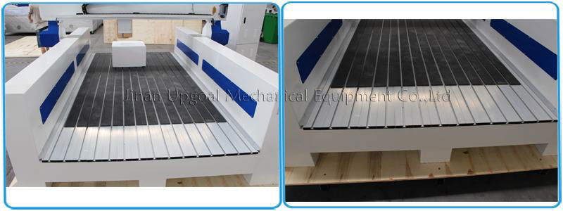 Aluminum alloy T slot working table 