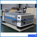 1600*1000mm Dual Head 130W & 90W Co2 Laser Engraving Cutting Machine with CCD