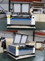 1600*1000mm Dual Head 130W & 90W Co2 Laser Engraving Cutting Machine with CCD
