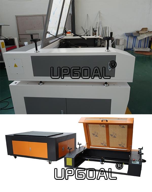 Upper and lower separation design. The Upper parts can be taken down and set up onto the stone as solution for heavy stones while materials loading difficulties and platform load bearing is limited.