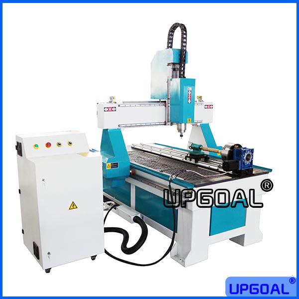 Small 900*1500mm 4 Axis Wood Relief CNC Engraving Machine with Mach3 Control