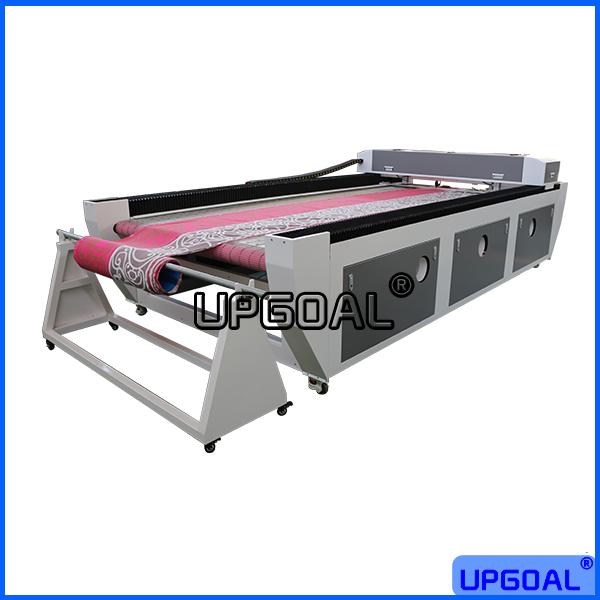 1600*2600mm Fabric Cloth Leathe Automatic Feeding Co2 Laser Cutting Machine 130W 3