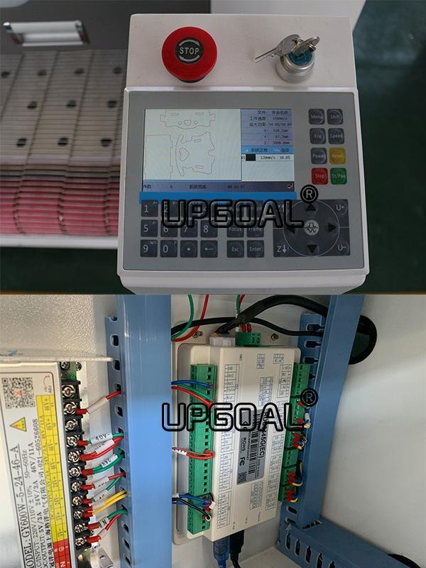 USB port  RuiDa RDC6445G special auto feeding control system 