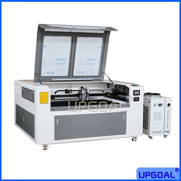 500W & 60W Dual Head Live Focus Metal Non-Metal Co2 Laser Cutter Engraver 2