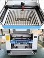 Honey Comb Table: applicable to various soft materials with good adsorption effect and low reflection ratio.  Knife Strip Table:  With oxidation treatment and low reflection ratio Ensured cutting quality.  Auto Lifting Table for more thickness materials：Maximum Loading 50kgs with 180mm up-down distance.