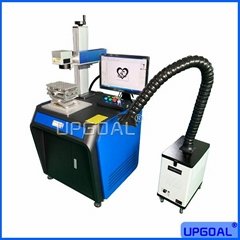 Hot Sale 50W Fiber Laser Marking Machine for Metal with Rotary Axis/3D Platform
