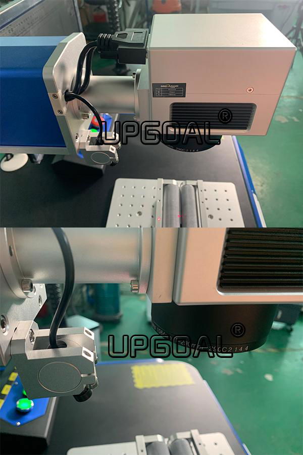 With Famous SINO-GALVO 2206 serious galvanometer  &  Wavelength brand, F-THETA scanning lengthFiber laser marking machine has good facula mode,