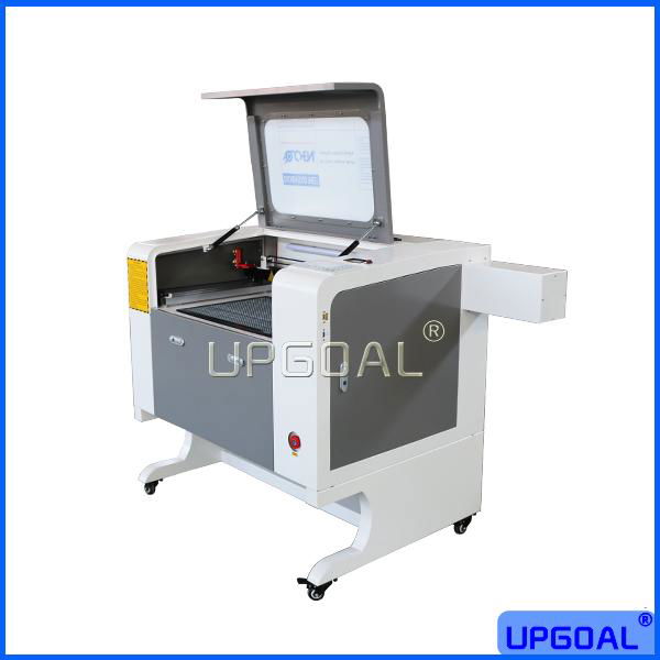 Small  60W Artware Co2 Laser Engraving Cutting Machine with Rotary Axis 6040 3