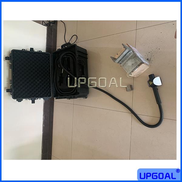 100W Portable Handheld Pulse Fiber Laser Cleaning Machine for Metal  5