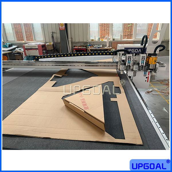 Large CNC Oscillating Knife Cutting Machine with Rotating Tool 2100*3100mm 5