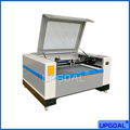 Equipped with dual economic metal&non-metal cutting head. Stainless steel, carbon steel, acrylic and wood can be cut.