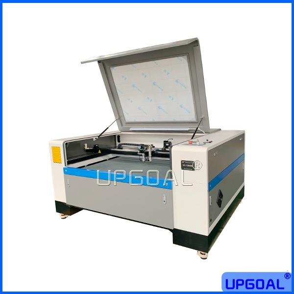 Economic Double Heads Metal Non-Metal CCD Co2 Laser Engraving Cutting Machine   4