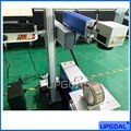 50W Split Fiber Laser Marking Machine For Big Size/Diameter Metal Parts