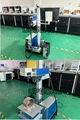 50W Split Fiber Laser Marking Machine For Big Size/Diameter Metal Parts 12