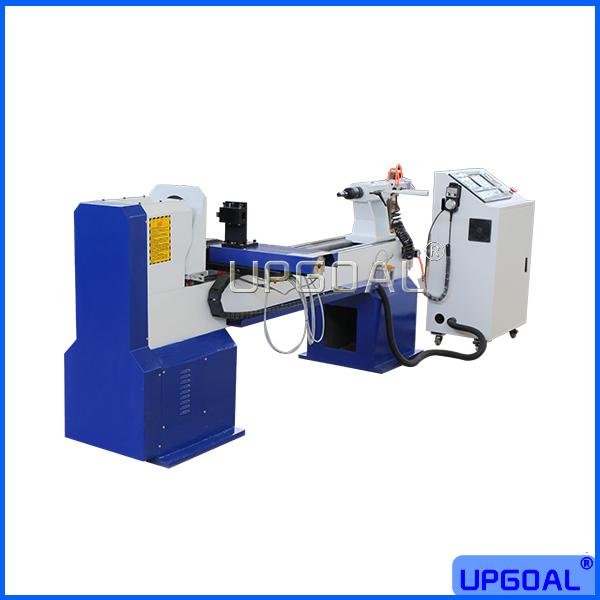 Hot Sale Small CNC Wood Lathe Machine with Two Blades 250*1200mm 3