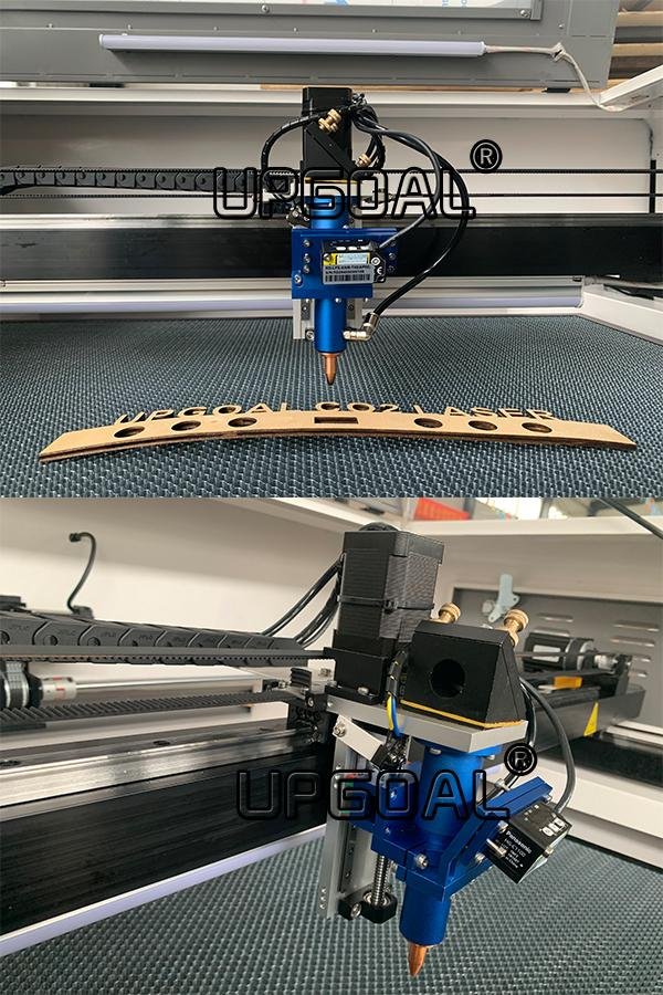 Uneven Curved Non-metal Materials Co2 Laser Cutting Machine with RD 6332NM Sys 8