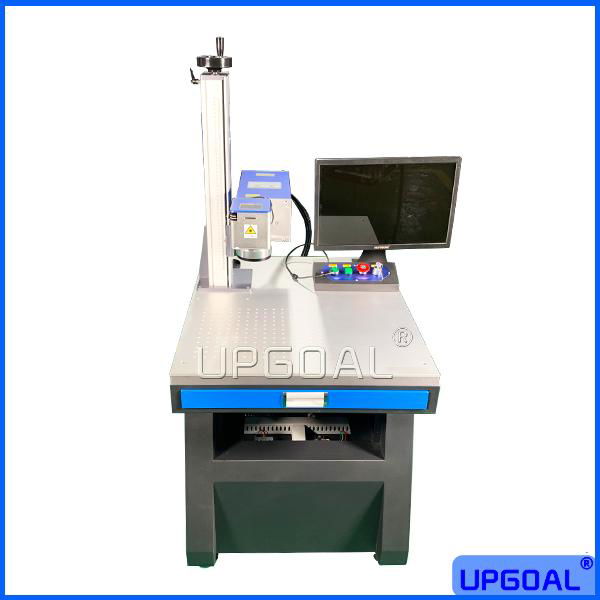 3W UV Laser Marking Machine for Eyeglass Frame/Lens/Wood/White Plastic 3