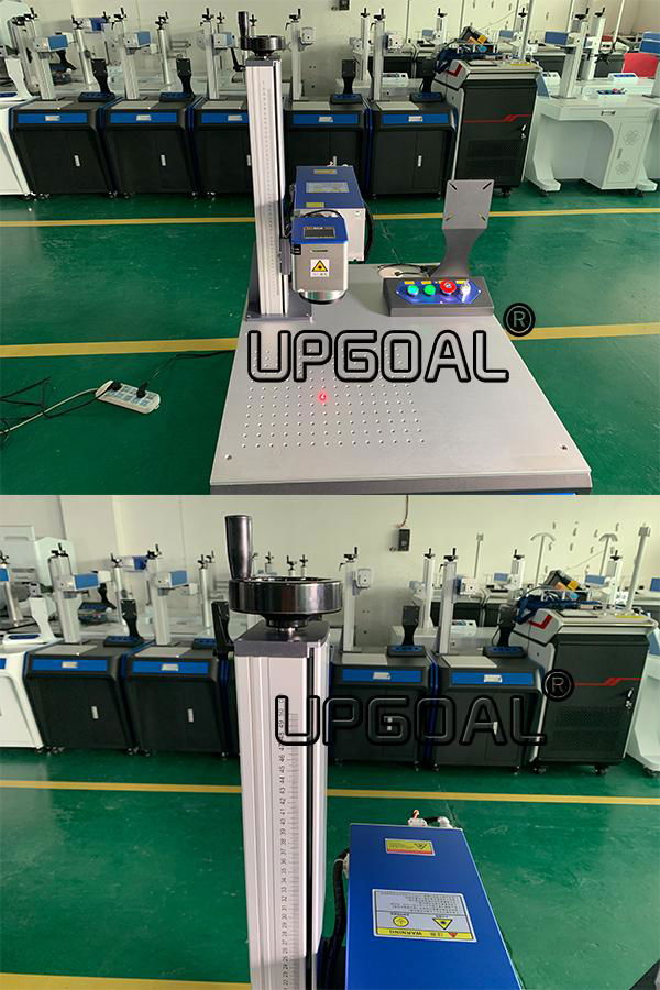 High perpendicularity of lifting device and marking table, suitable for small workpiece fine marking. 